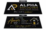 Tapete Capacho Personalizado - Impressão em UV 4