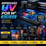 Impressão em Folha Acrílico Cristal 10 mm 2