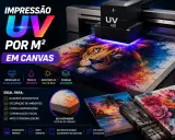 Impressão UV em Tecido Canvas 1