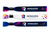 Pulseiras para Festas e Eventos em Tecido com Impressão Digital 15 ou 20mm 2
