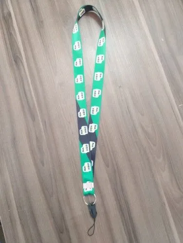 Cordão Digital Personalizado 20mm acabamento em argola e fecho para pen drive, chaves, crachá ou carimbo