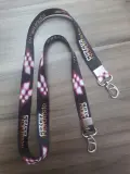 Cordão Digital Personalizado 20mm acabamento em 02 Mosquetão 1