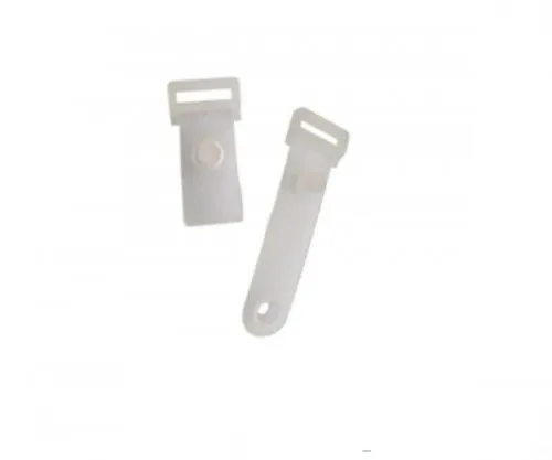 Prendedor Plástico para cordão de Crachá - 20 mm Substitui o jacaré de Metal