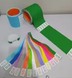 Pulseira de Plástico para Festas e Eventos PVC Soft Econômica - Personalizada com Lacre Adesivo 3