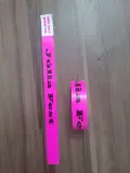 Pulseira de Plástico para Festas e Eventos PVC Soft Econômica - Personalizada com Lacre Adesivo 2